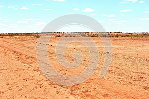 Background red desert landscape, Australia