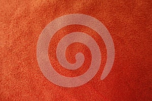 Background - reddish orange artificial suede