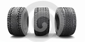 background rim auto car tire rubber isolated automobile wheel object tyre. Generative AI.