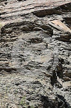 Background of rock layers.