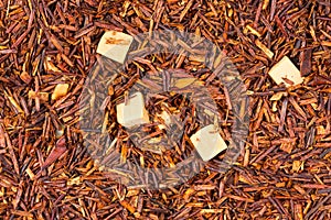 Background of Rooibos tea