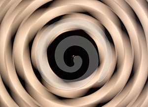 Background rotating wheel. Motion blur.