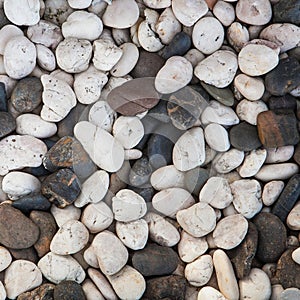 Background with round peeble stones