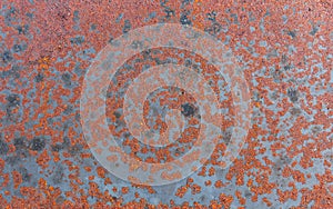 Background of rust iron sheet surface. Corroded metal texture.