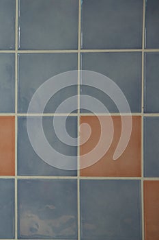 Background salmon grey tile ceramic bathroom wall tiles seamless pattern modern style