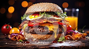 background sandwich burger food