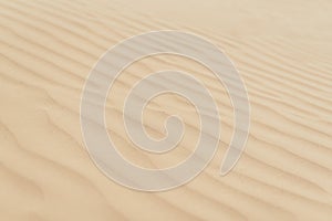 Background with sandy dunes, desert