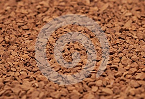 Background of scattered ground coffee