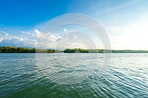 Background of sea in Thailand