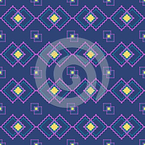Background seamless pattern design connectable, colorful
