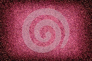 Background sequin. glitter surfactant. Holiday abstract pink, rose, glitter background with blinking lights