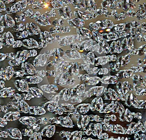 background of shimmering diamonds symbol of luxury and wealth