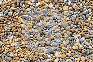 Orange And Blue Pebble Background