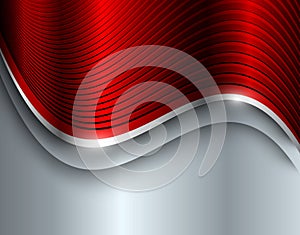 Background silver red