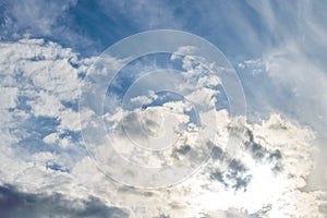 Background sky sunlight dramatic clouds