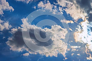 Background sky sunlight dramatic clouds