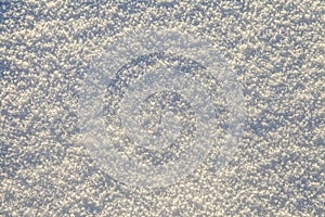 Background of the snow surface