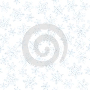Background  with snowflakes