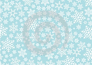 Background with snowflakes