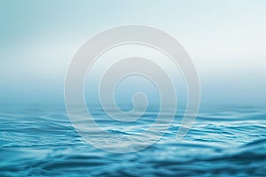 Background with a soft blur effect in shades of blue, creating a serene atmosphere