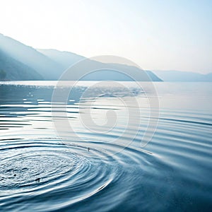 Background With Soft Waves photo