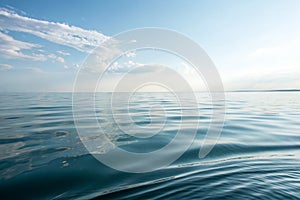 Background with soft waves photo