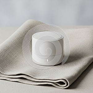 The background is softly blurred, emphasizing the elegant si