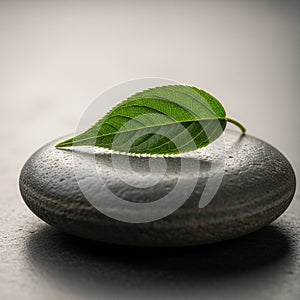 Background is softly blurred, emphasizing the tranquility and simplicity