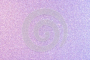 Background with sparkles. Backdrop with glitter. Shiny textured surface. Very soft violet