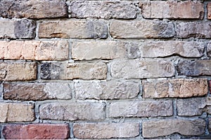 Background splash in the form of an old brickwork . 3D rendering