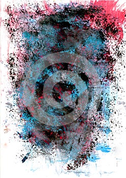 Background of splashing paintjf