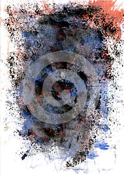 Background of splashing paintjf