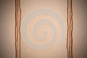 Background from spooned paper