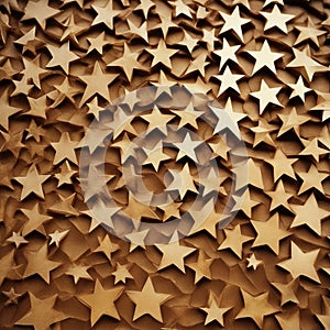 background of stars _The wall was enchanted with wooden tiles that had little circles in them. They looked like they had stars