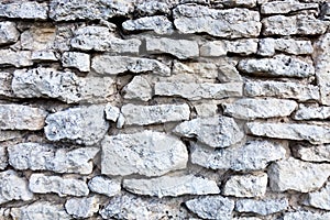 Background of a stone castle wall