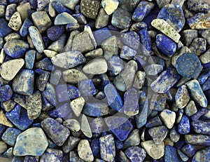 Background of stone lapis lazuli