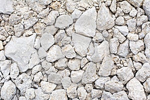 Background stone of the road, crushed stone