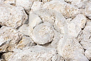 Background stone of the road, crushed stone