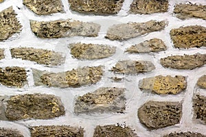 Background from a stone wall photo