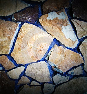 Background of stone wall