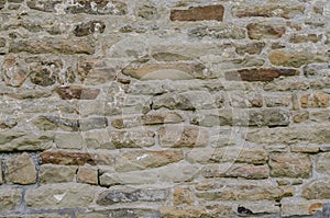 Background. Stone wall.