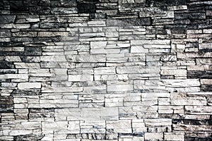 Background of stone wall texture photo