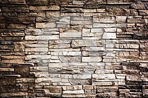 Background of stone wall texture photo