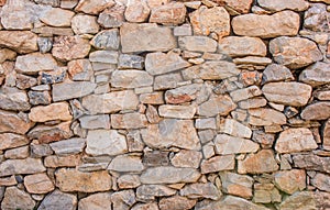 Background of stone wall texture photo. Greek ancient wall texture.