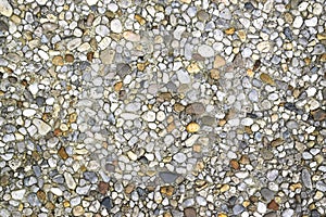 Background with stones embed in a wall