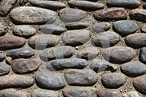 Background of Stones in Rio Tinto