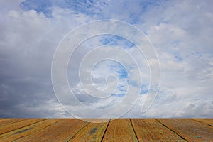 Background of storm clouds before a thunder-storm