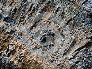 Background Of Stratified Rock