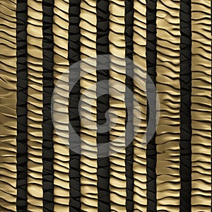 background with stripes A gold engine turned texture pattern with a square shape and a black and white tone