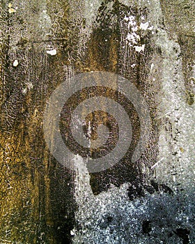 Background with structure and texture of old metal wall